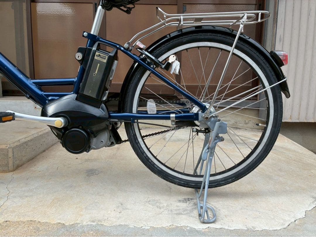 電動自転車　№8256 ブリヂストン　アシスタ　ユニ　24インチ　紺　神戸　大阪