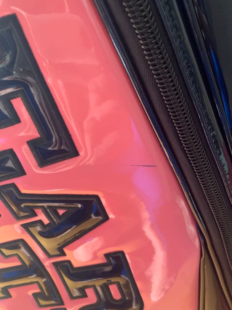 パーリーゲイツ　エナメルピンク中古キャディバック