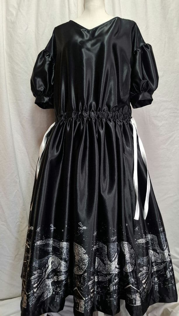 羽様 フレアワンピース スカート