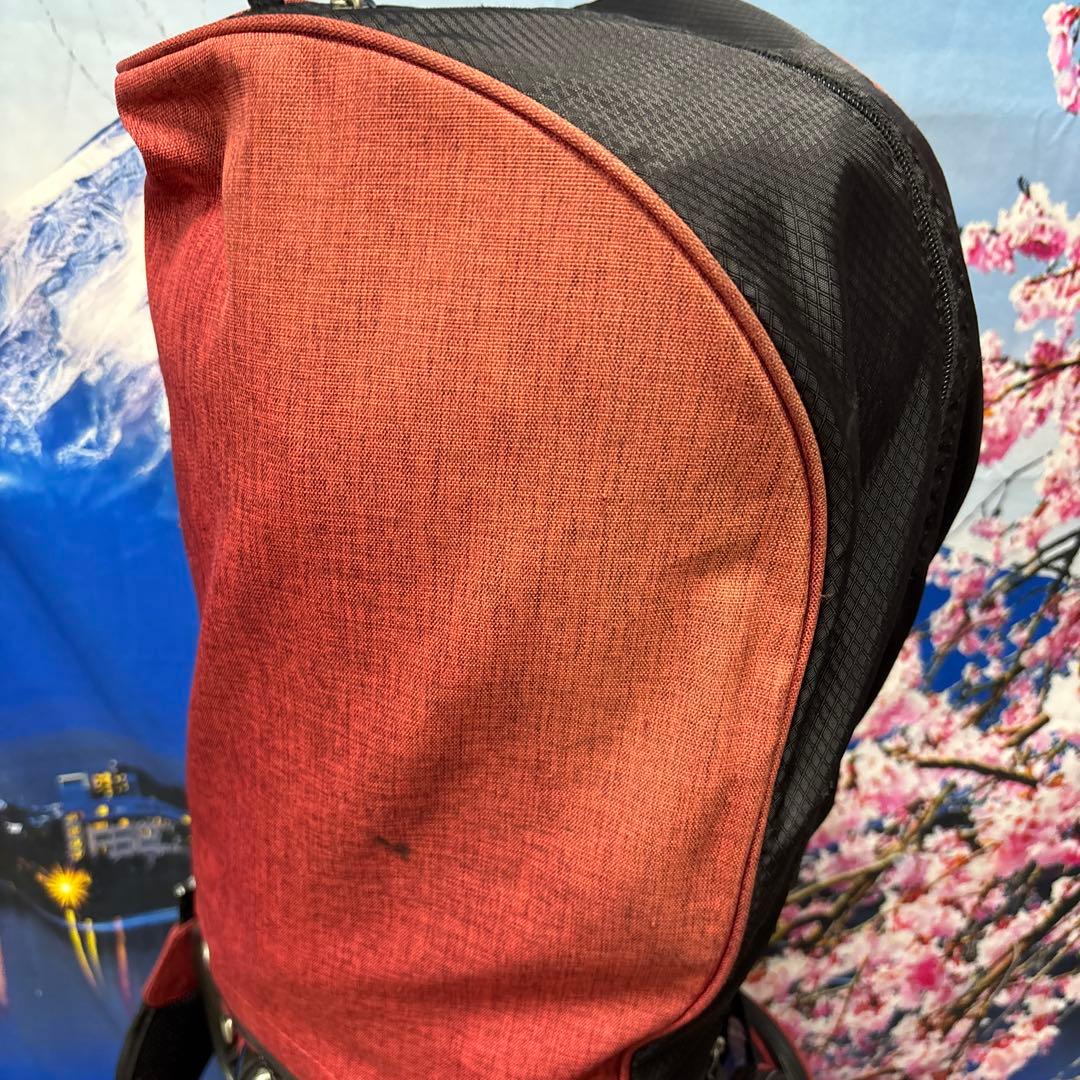 寶BW-1165 mizuno ミズノ カート式 キャディバッグ レッド