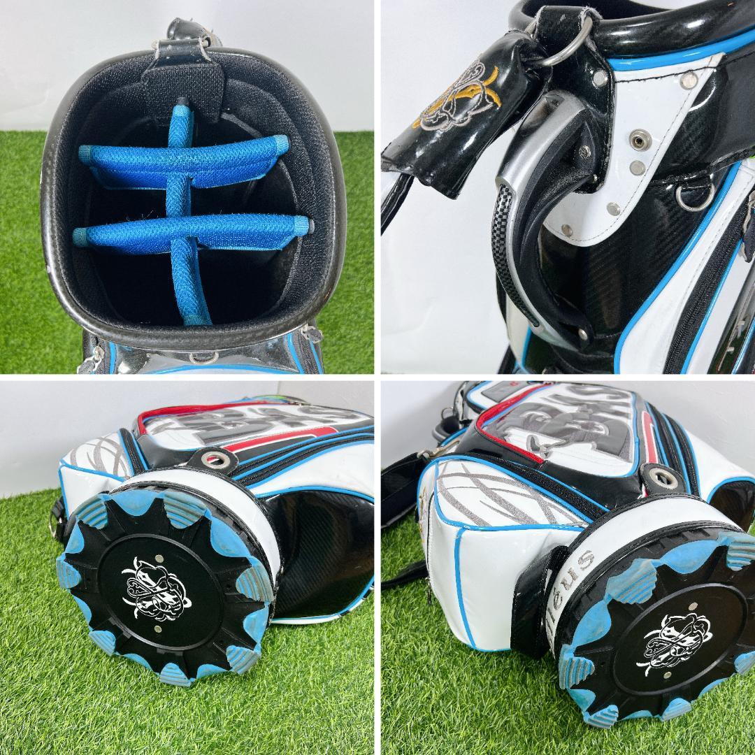 BASILEUS バシレウス 限定 エナメル ゴルフバッグ キャディバッグ