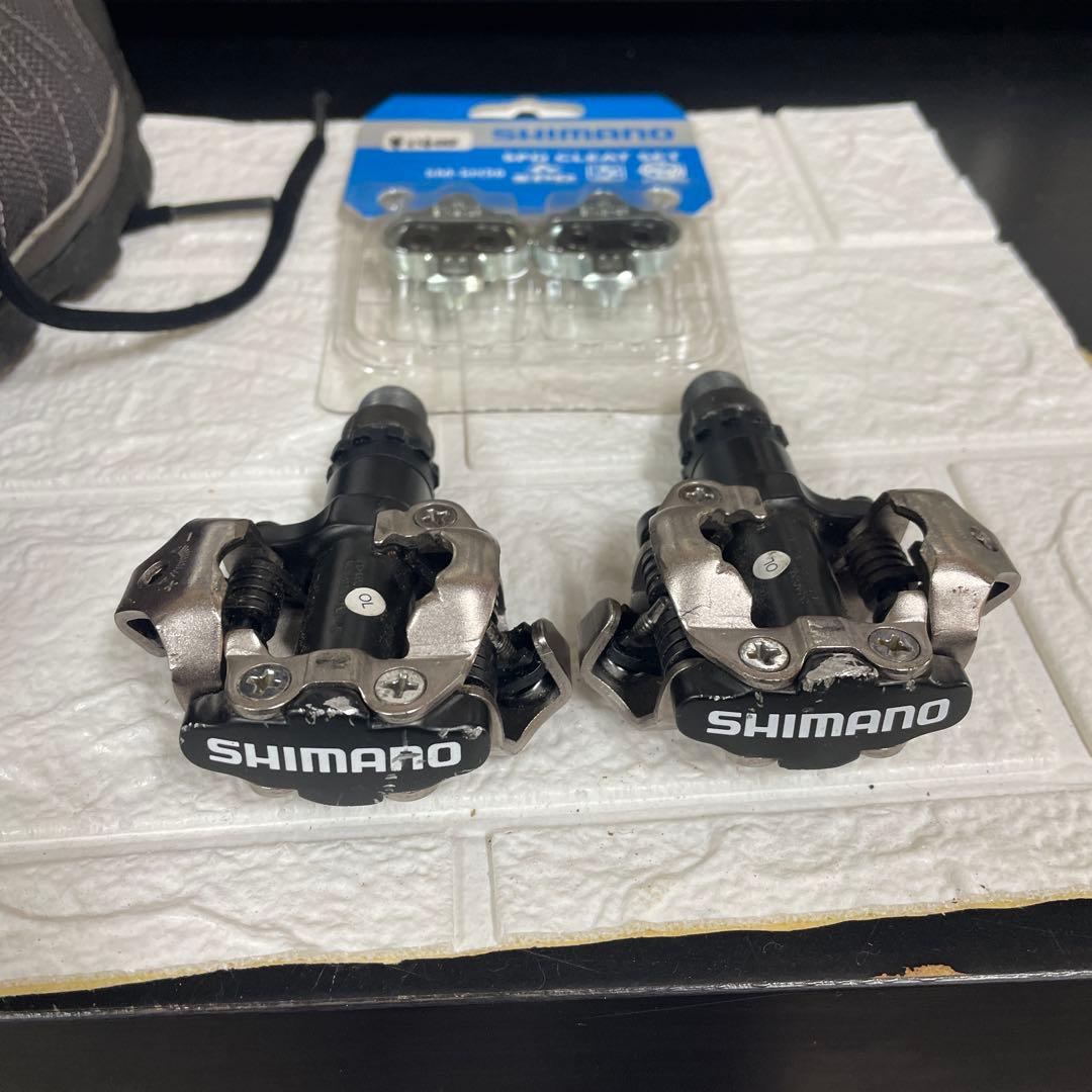 トレイル用シューズ サイズ8 UK ビンディング　クリートセット