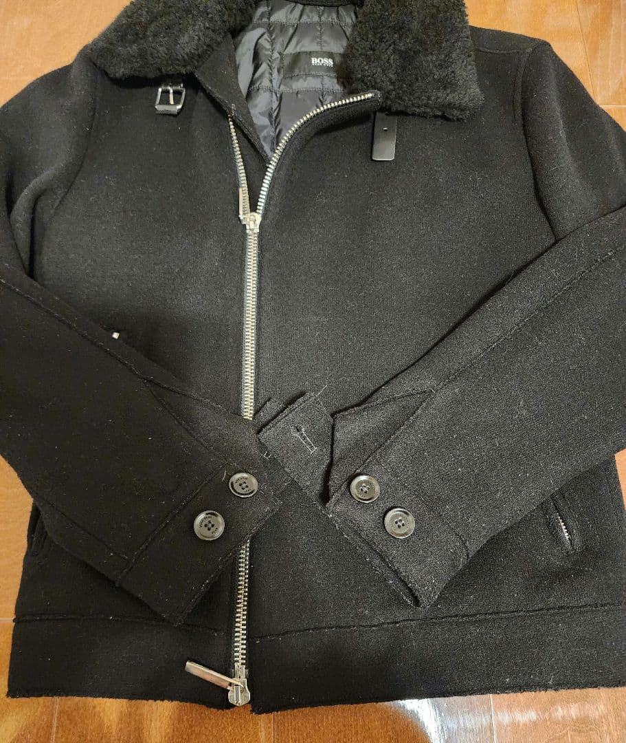 値下げ‼️ヒューゴボス ボアジャケット Sサイズ