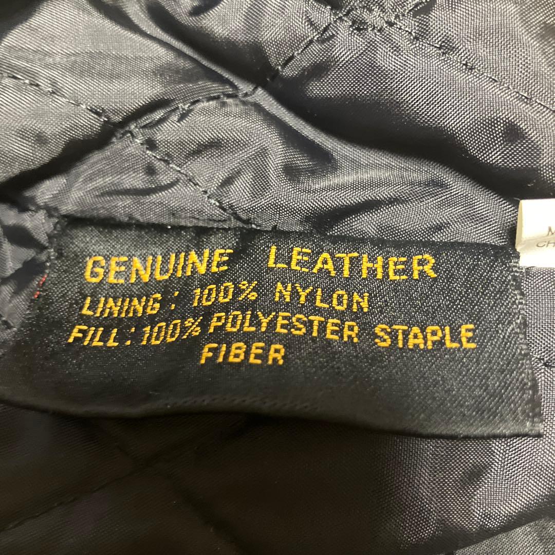 m*t様 MA-1 Morgan 牛本革 フライトジャケット　サイズL L 上野