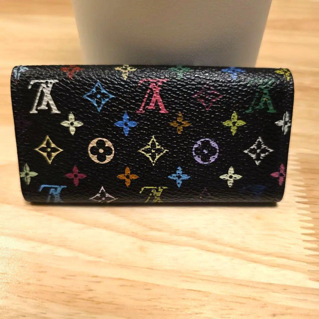 【美品】LOUIS VUITTON ルイヴィトン キーケース マルチカラー