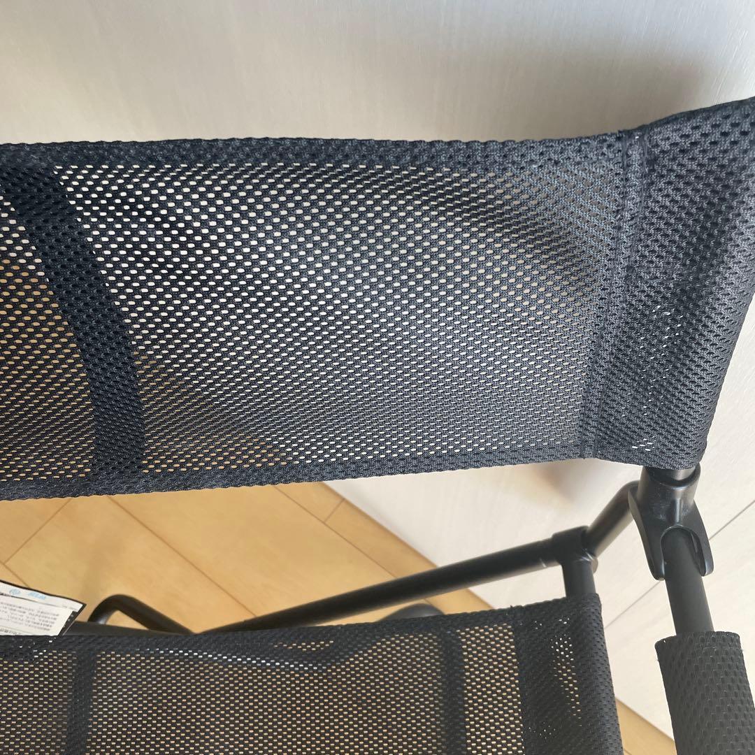 スノーピーク メッシュFDチェア ブラック 折りたたみ キャンプ LV-077M