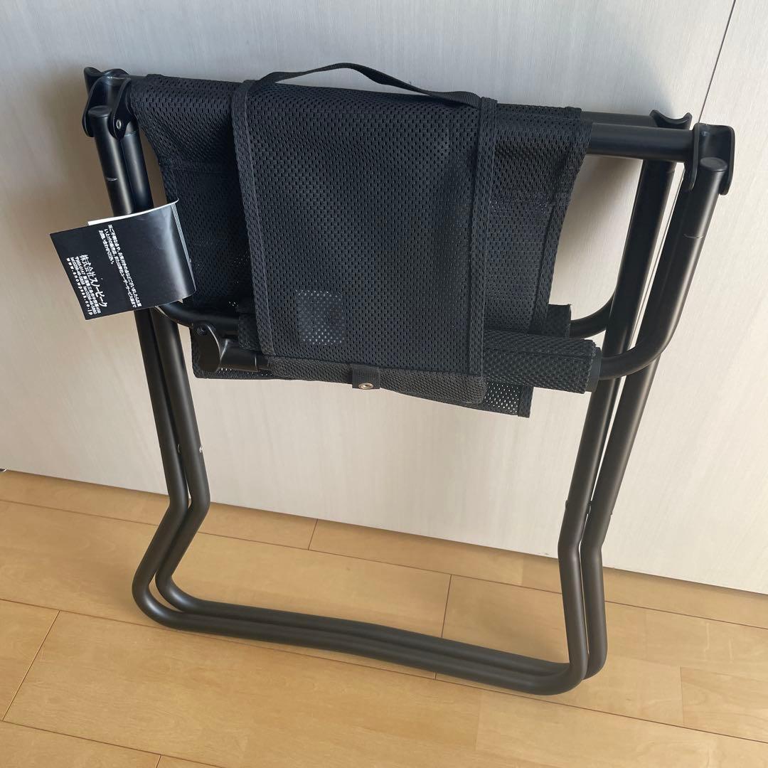 スノーピーク メッシュFDチェア ブラック 折りたたみ キャンプ LV-077M