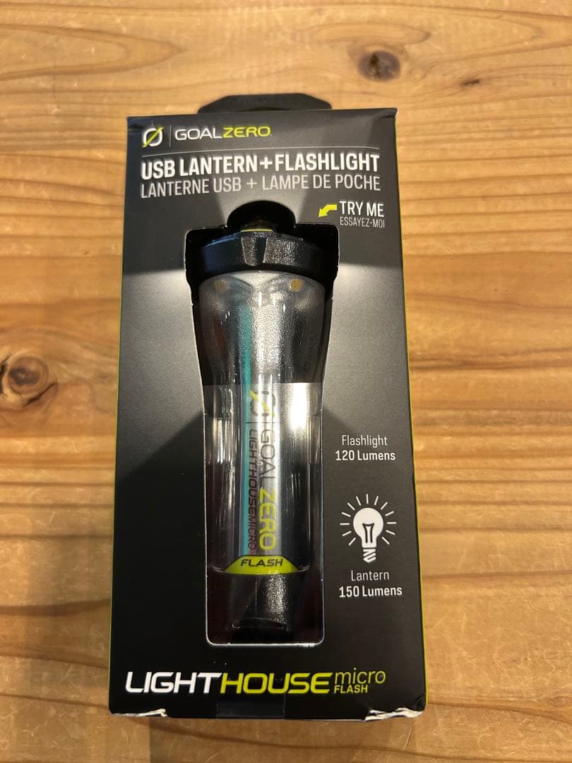 新品未使用】ゴールゼロ　マイクロフラッシュ