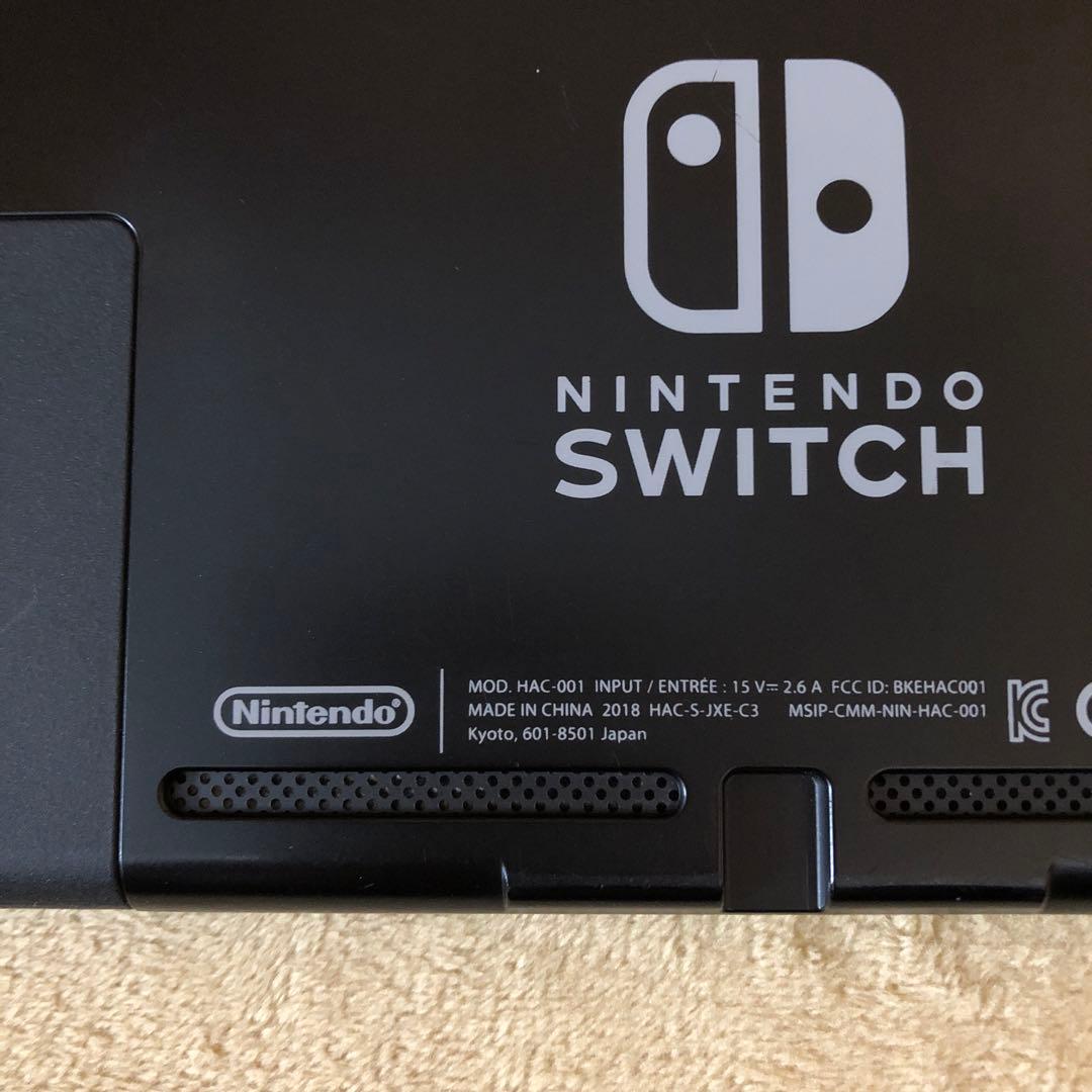 起動確認済Nintendo Switch本体2018年型 純正プロコントローラ付
