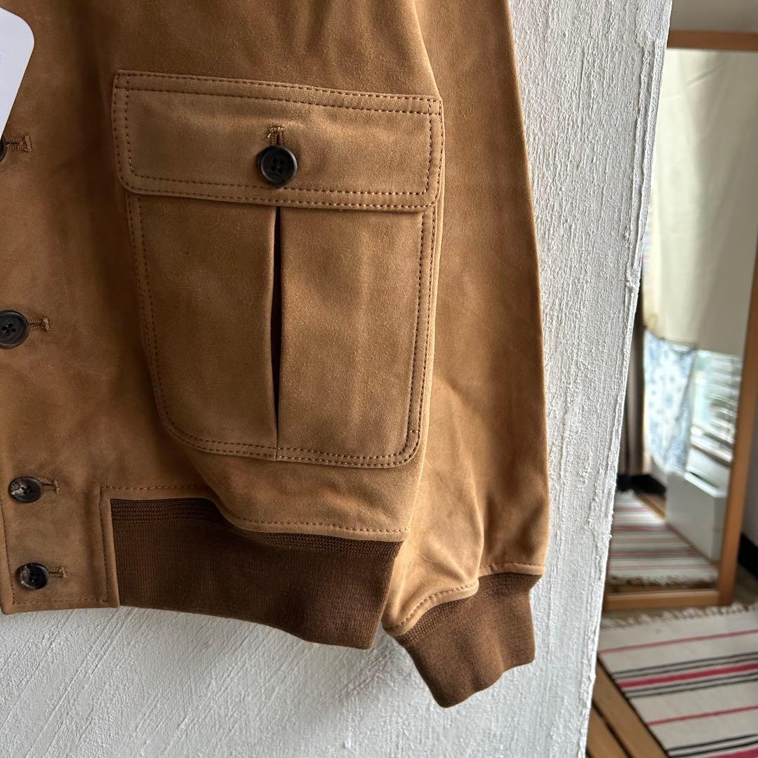 新品 Esperto A1-type スエードジャケッエスペルト A1 50