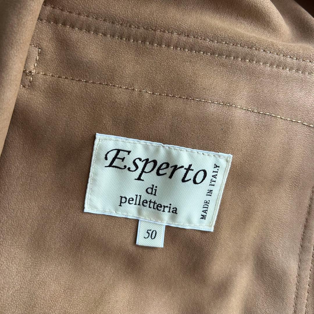 新品 Esperto A1-type スエードジャケッエスペルト A1 50