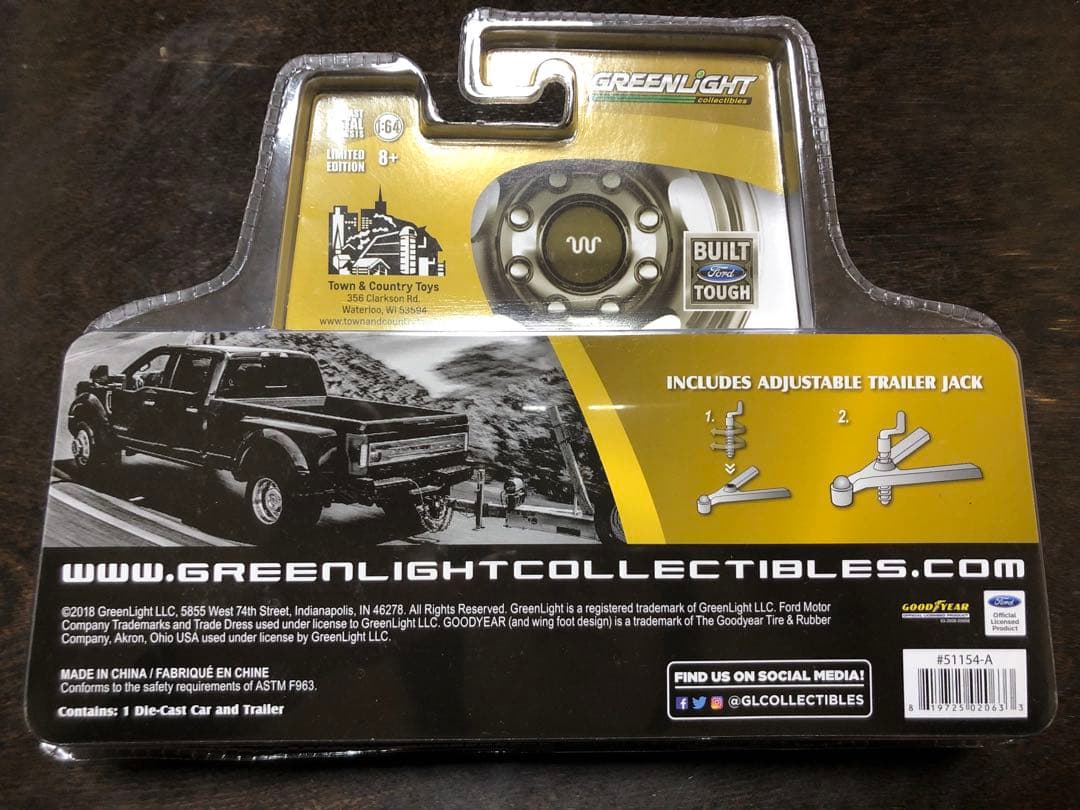 グリーンライト 1/64 2018 FORD F-350 KING RANCH
