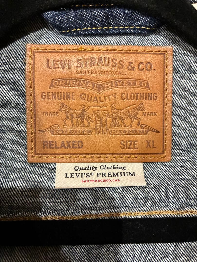 LEVI'S PREMIUM XL TYPE I トラッカージャケット　デニム
