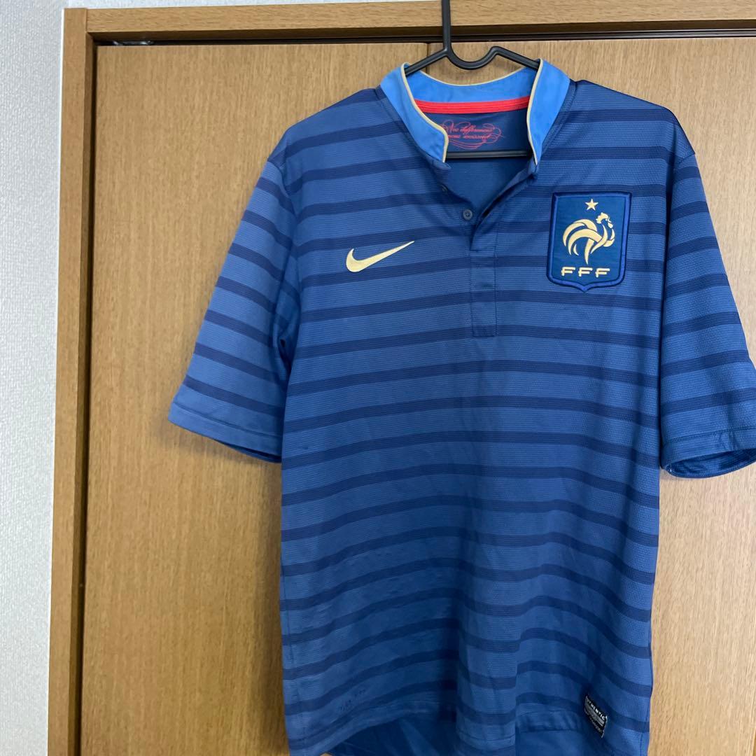 Nike フランス代表 ストライプポロシャツ