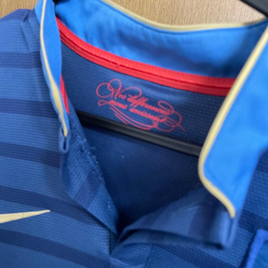 Nike フランス代表 ストライプポロシャツ