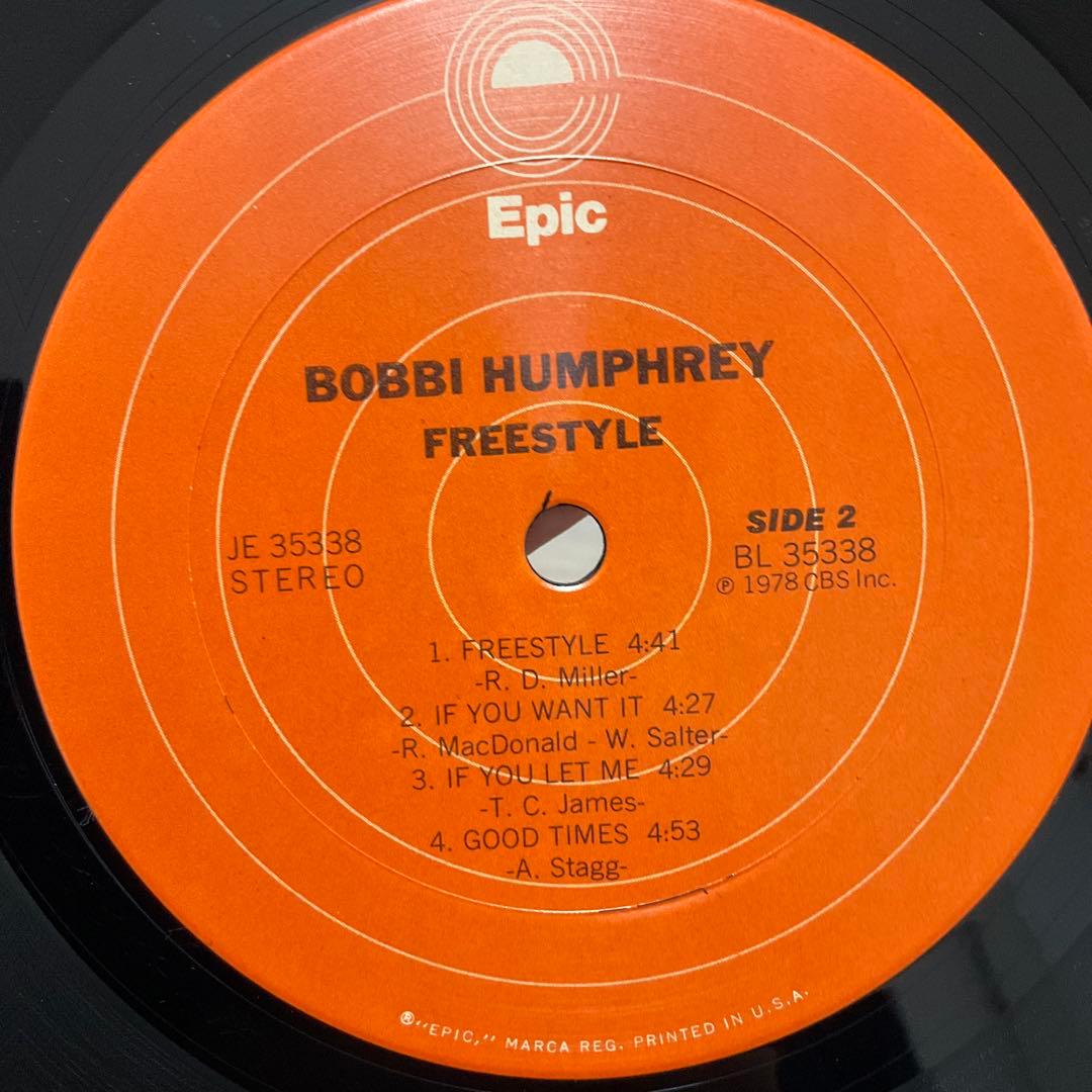 Freestyle Bobbi Humphrey ボビーハンフリー　米盤レコード
