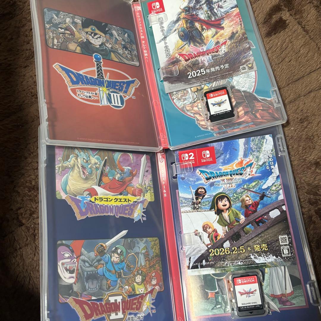 ドラゴンクエストⅠ＆Ⅱ 、lll ドラクエ Switch