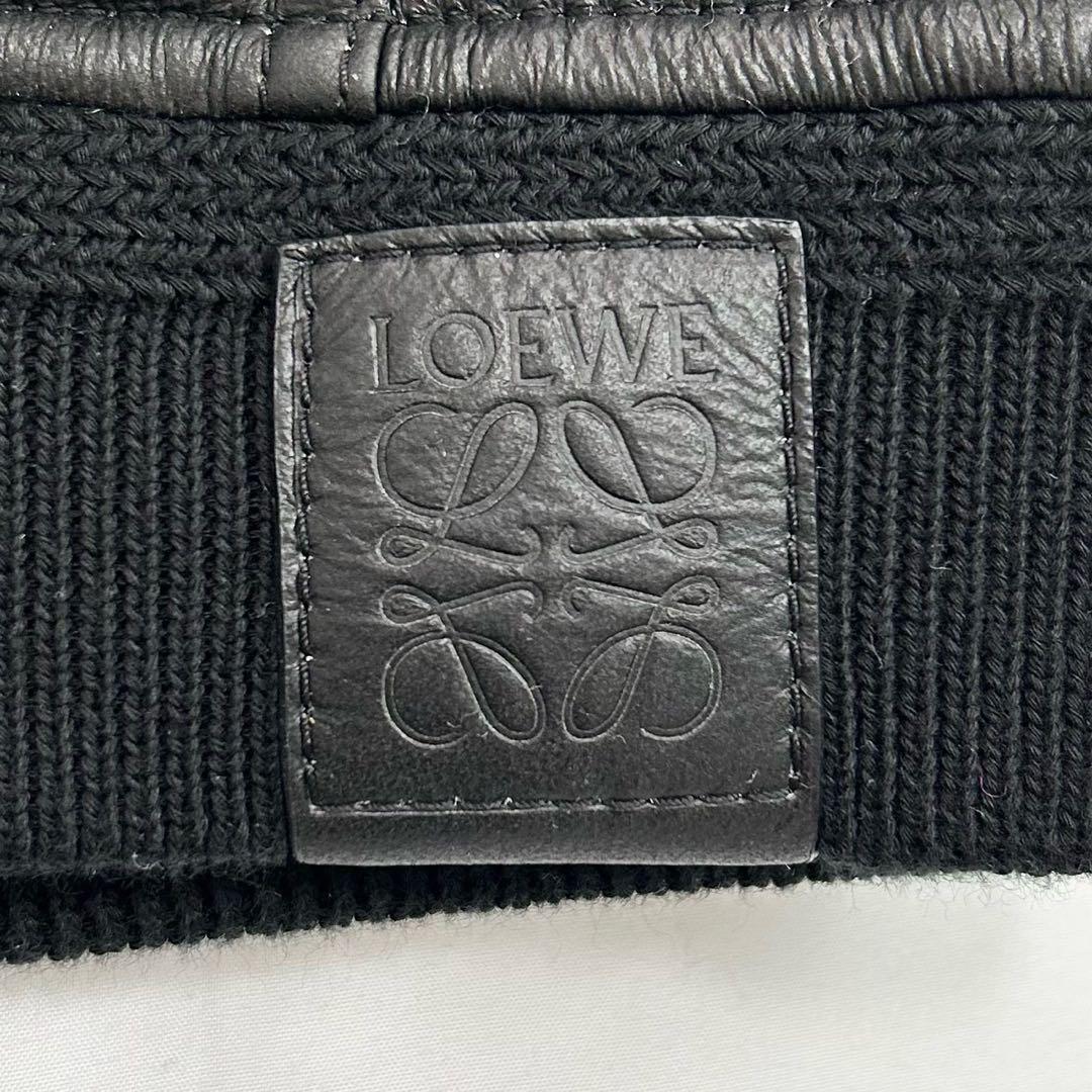 極美品 48サイズ LOEWE ロエベ シアリングフーディ ムートンジャケット