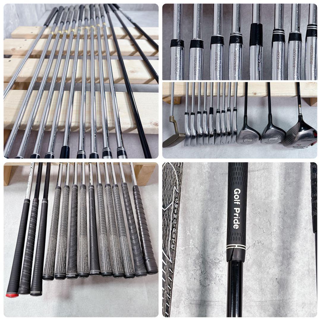 T115 ダンロップ スリクソン 他 ゴルフクラブ メンズ フルセット 14点