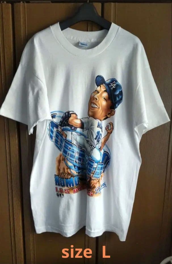 ⚾Nomo Tornado Tシャツと記念ボール＜連続奪三振記録と 新人賞＞