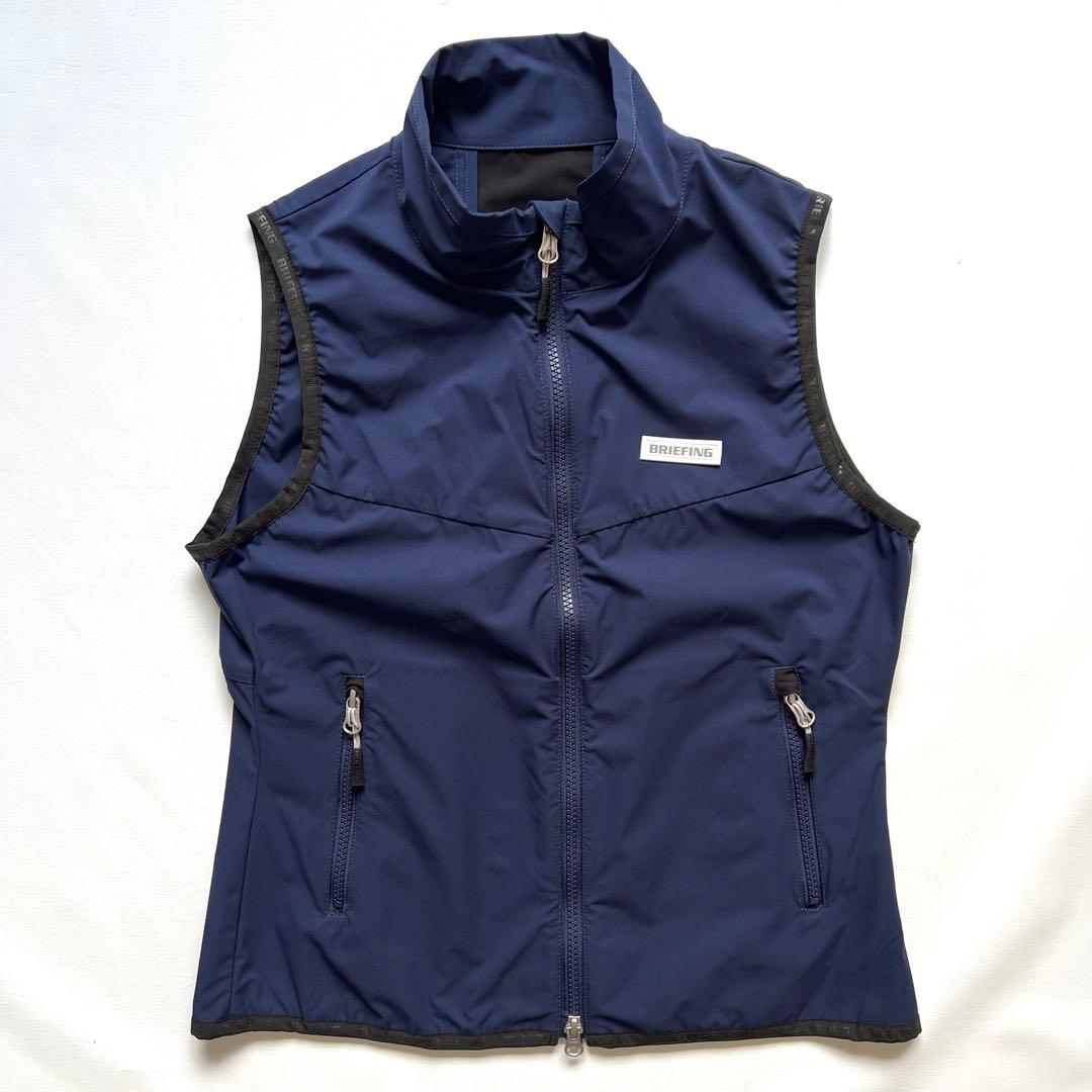 BRIEFING ブリーフィング　ナイロンジャケット　ベスト　ジップ　レディース
