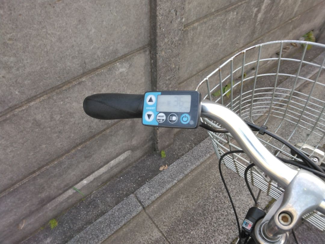 ヤマハ電動アシスト自転車　5段変速付き