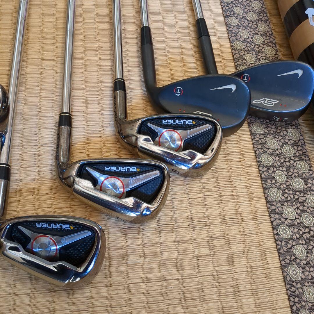 テーラーメイド　バーナーなど　クラブ　12本&ゴルフバッグ　セット スチール