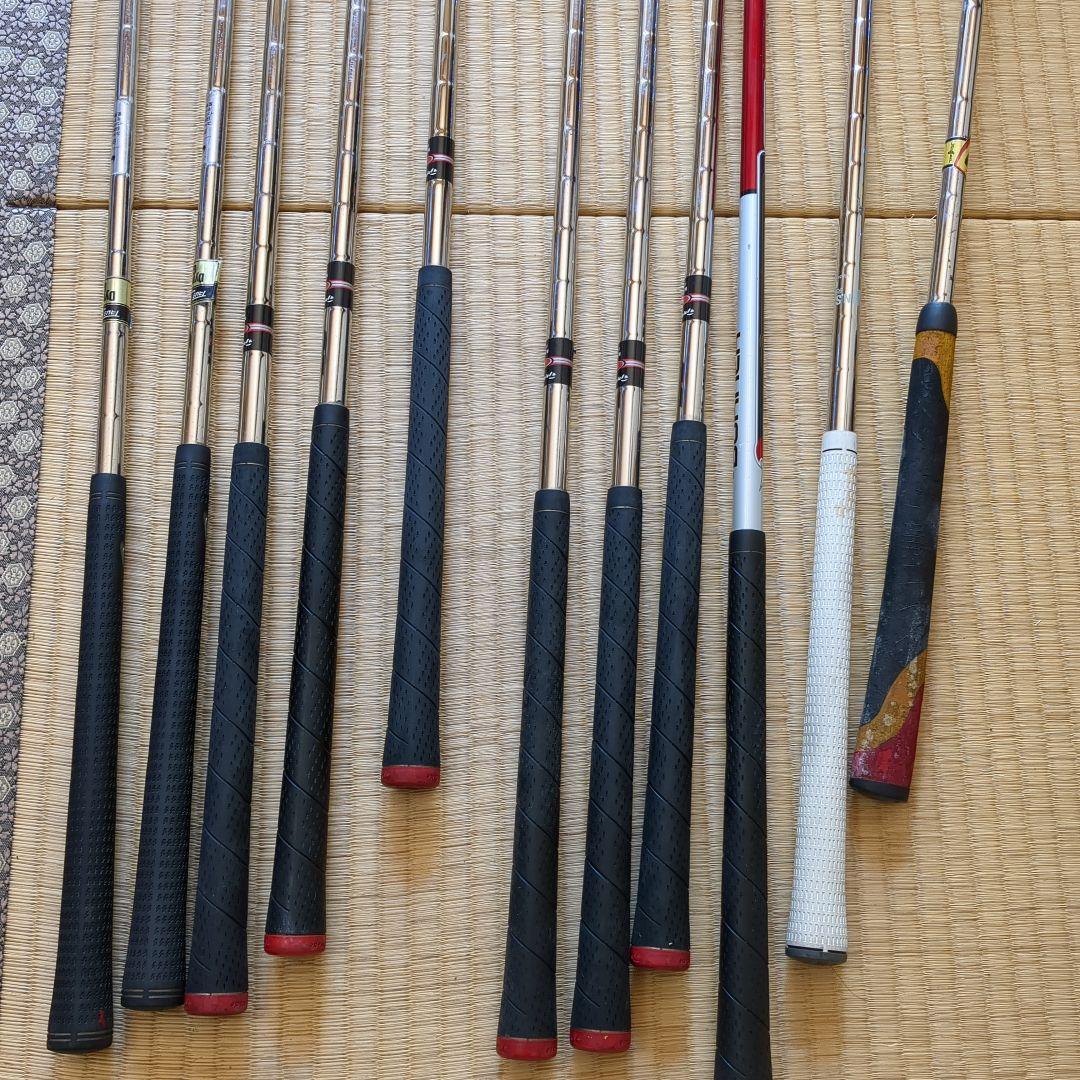 テーラーメイド　バーナーなど　クラブ　12本&ゴルフバッグ　セット スチール