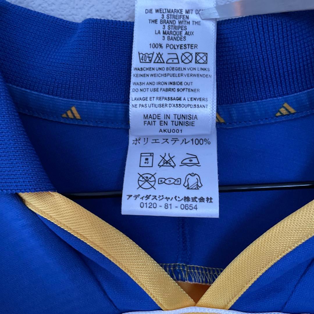 美品サッカーW杯スウェーデン代表 ホーム ユニフォーム黄色青色adidas