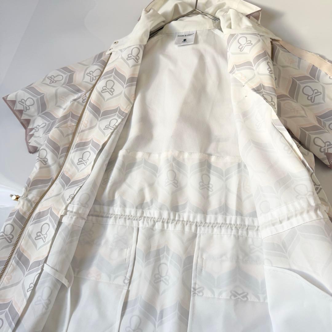 マークアンドロナ　Vase Hooded Vent Dress 2025SS