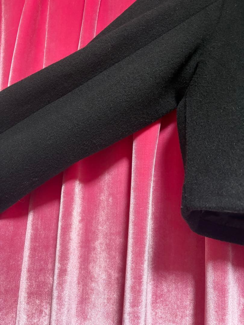 ロジータ ROJITA ハートバックルショートコート ブラック 黒 完売品