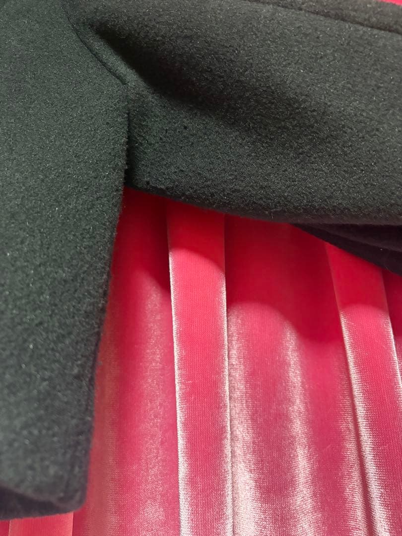 ロジータ ROJITA ハートバックルショートコート ブラック 黒 完売品