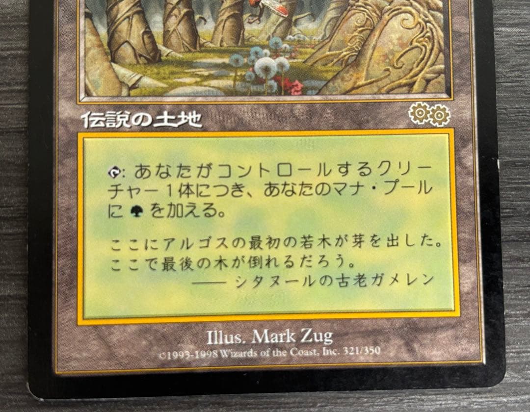 MTG ガイアの揺籃の地 日本語1枚