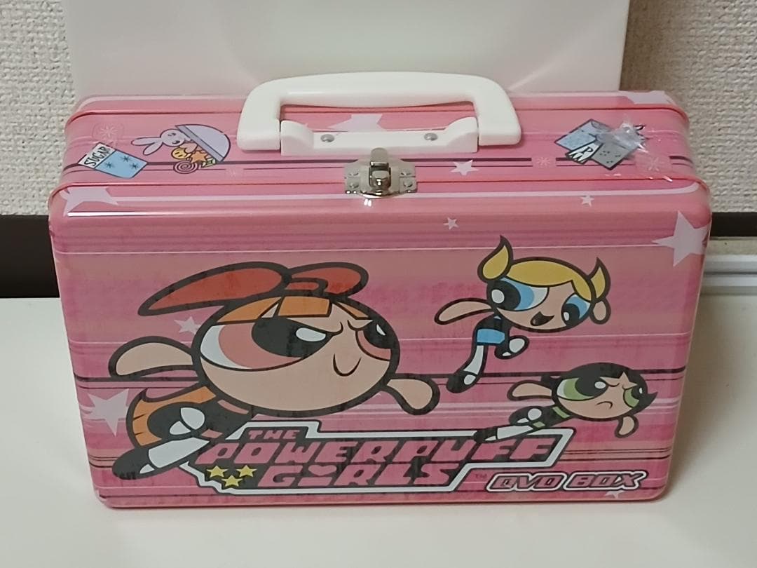 パワーパフ・ガールズ　ＤＶＤ－ＢＯＸ　ブロッサム缶(中身未開封)