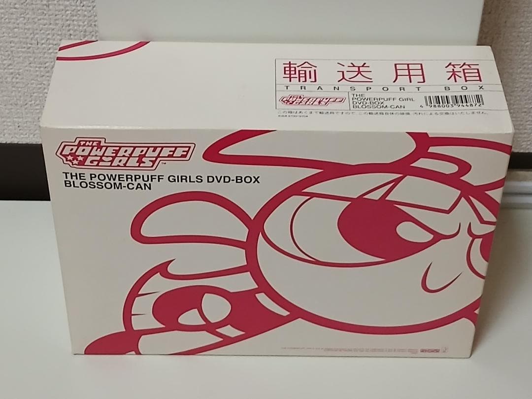 パワーパフ・ガールズ　ＤＶＤ－ＢＯＸ　ブロッサム缶(中身未開封)