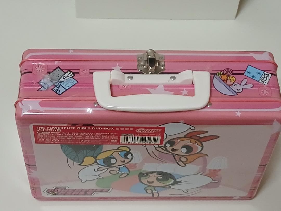 パワーパフ・ガールズ　ＤＶＤ－ＢＯＸ　ブロッサム缶(中身未開封)