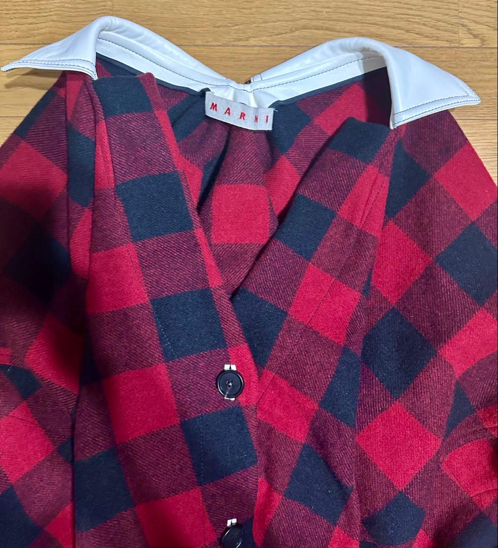 【レア品】【未使用】MARNI ポンチョ　サイズ:38