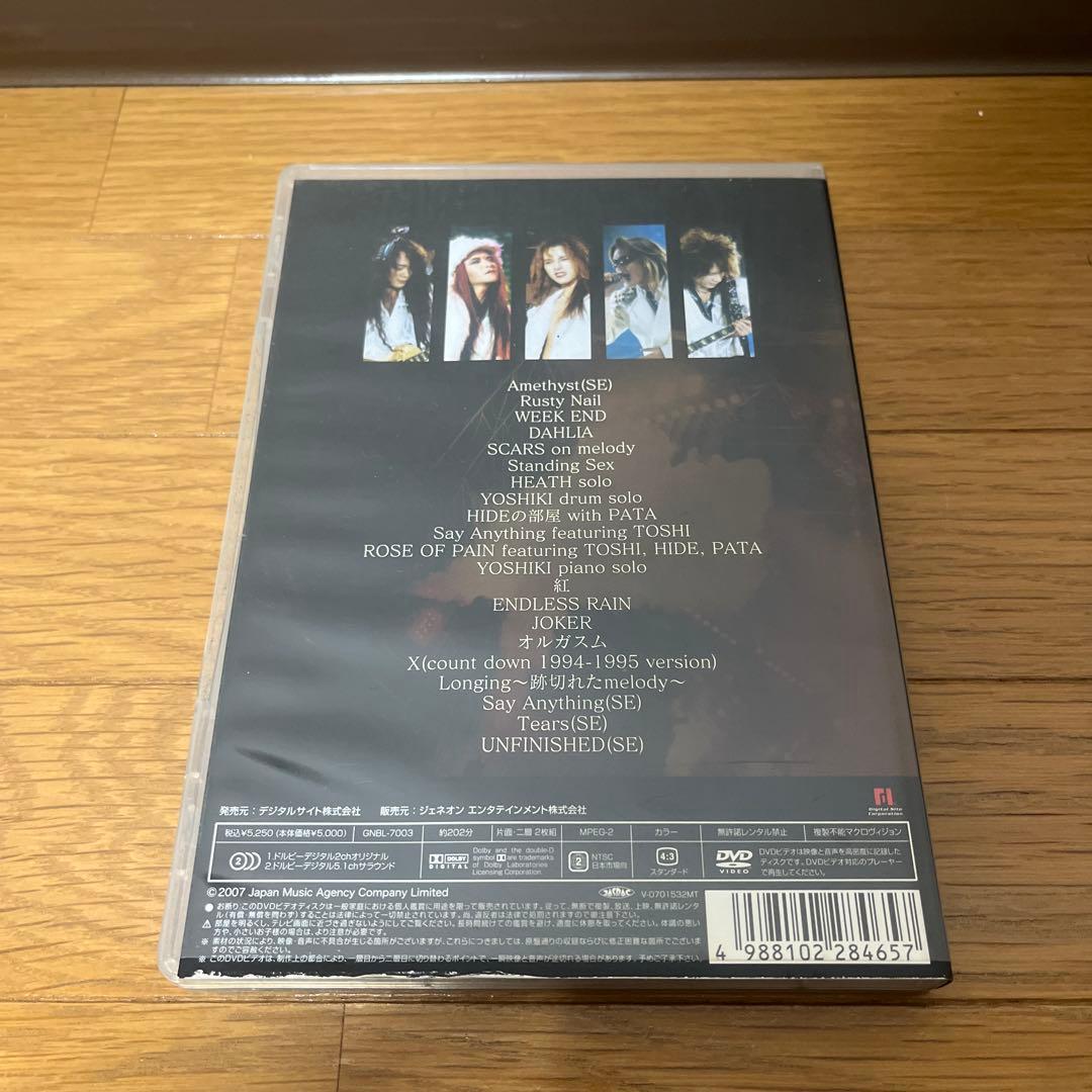 X JAPAN DVD 5枚セット