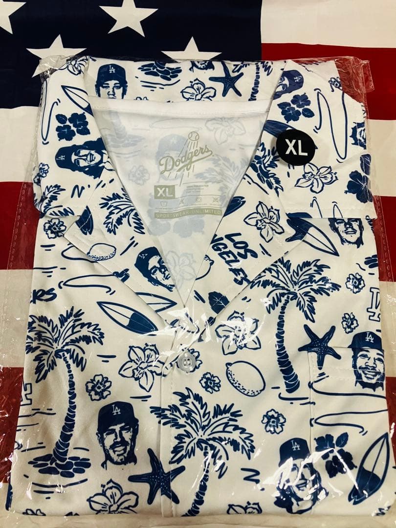 7月1日ドジャースハワイアンナイト限定アロハシャツ