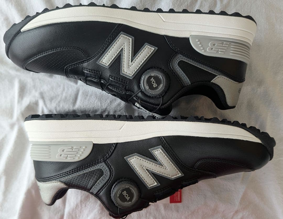New Balance 574 BOA ゴルフシューズ ブラック 26.5cm
