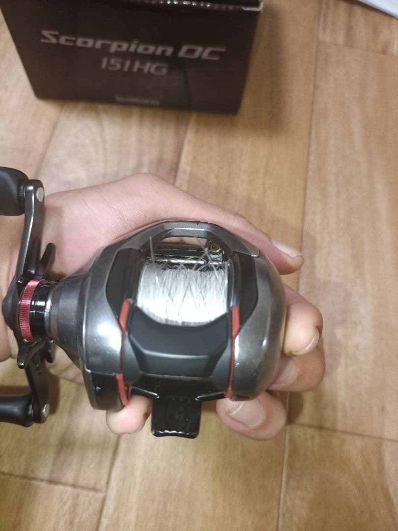 21スコーピオンDC151HG　左巻き　箱、保証書、説明書付き