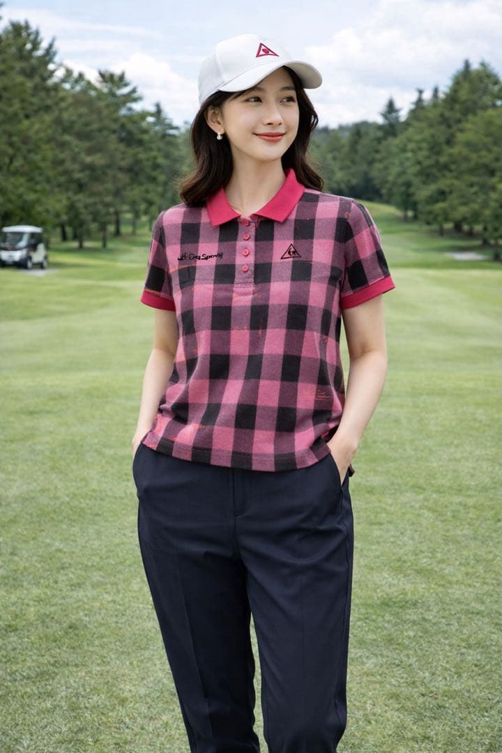 J.LINDEBERG×le coq sportif ゴルフウェア セット M