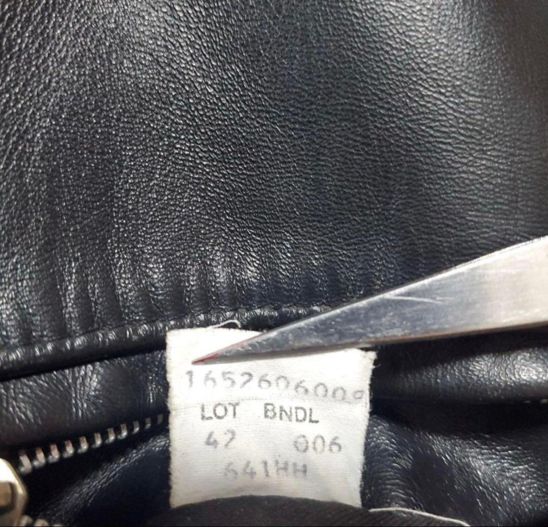 Schott 641hh ホースハイド　レザージャケット　42