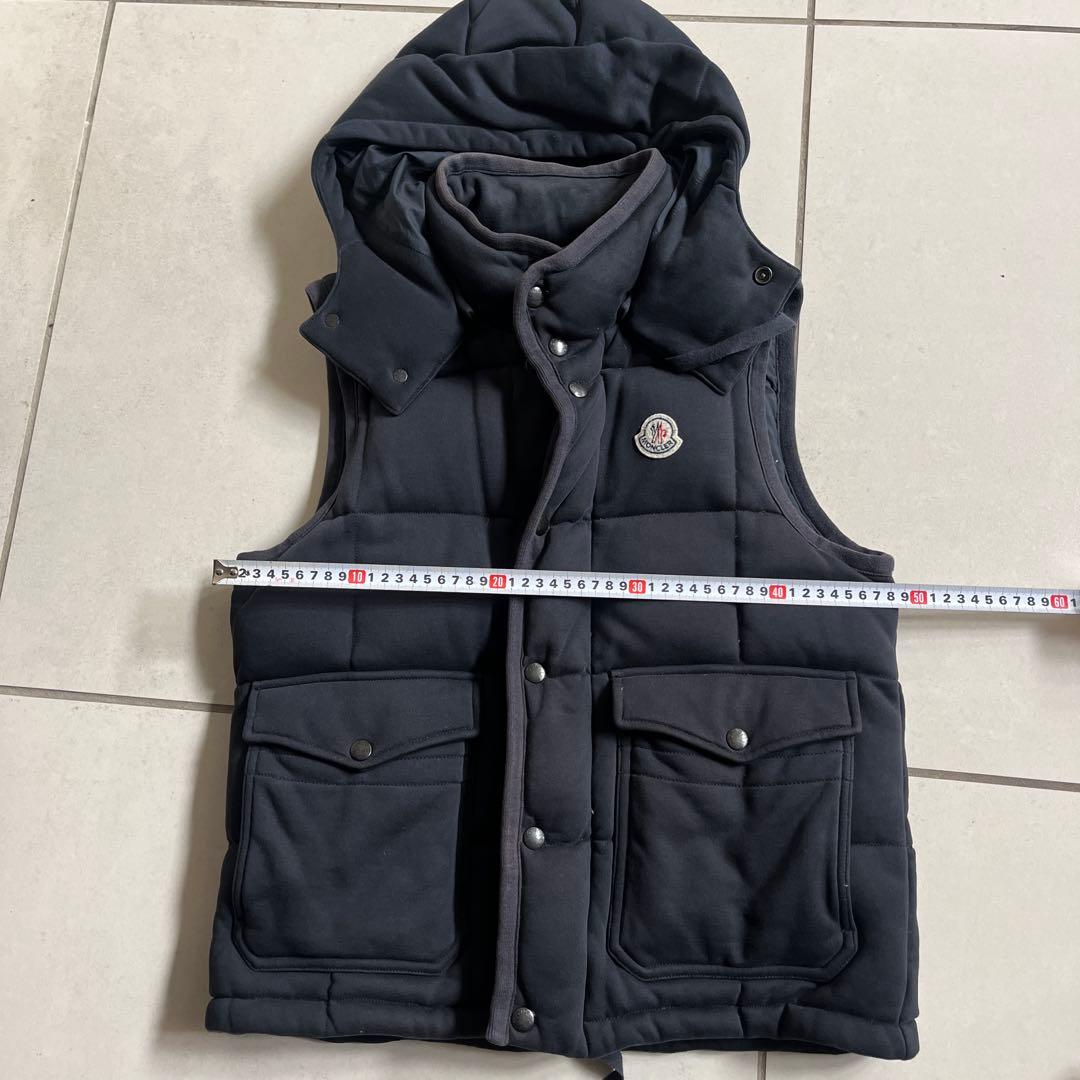 モンクレール ダウン ベスト メンズ M ネイビー