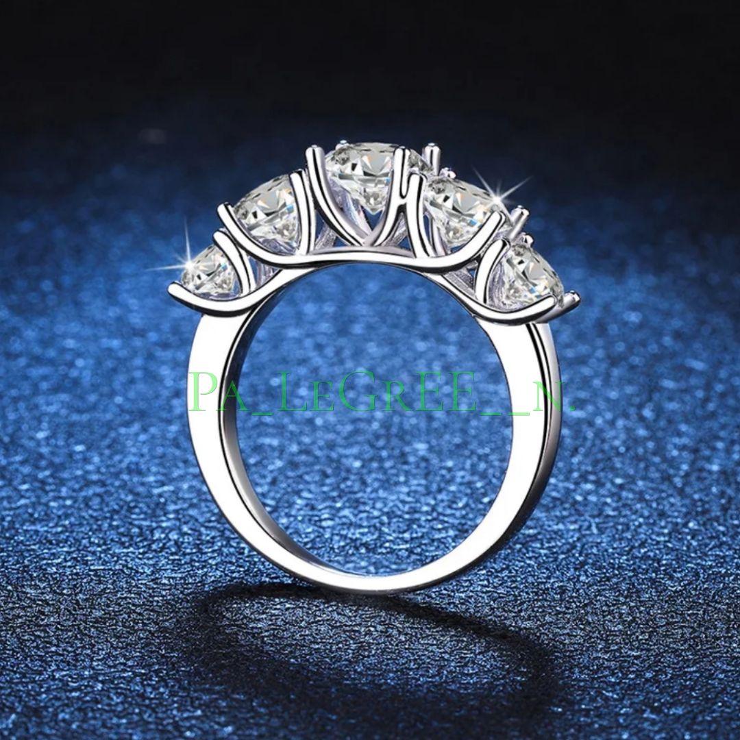 ♥ggt指輪レディース　結婚指輪　婚約指輪　モアサナイト S925　人気