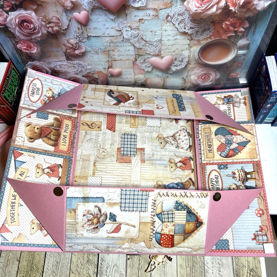 ５０３【新型】新スタンペリアFamilyおすそ分け収納ボックス （折りたたみ式）