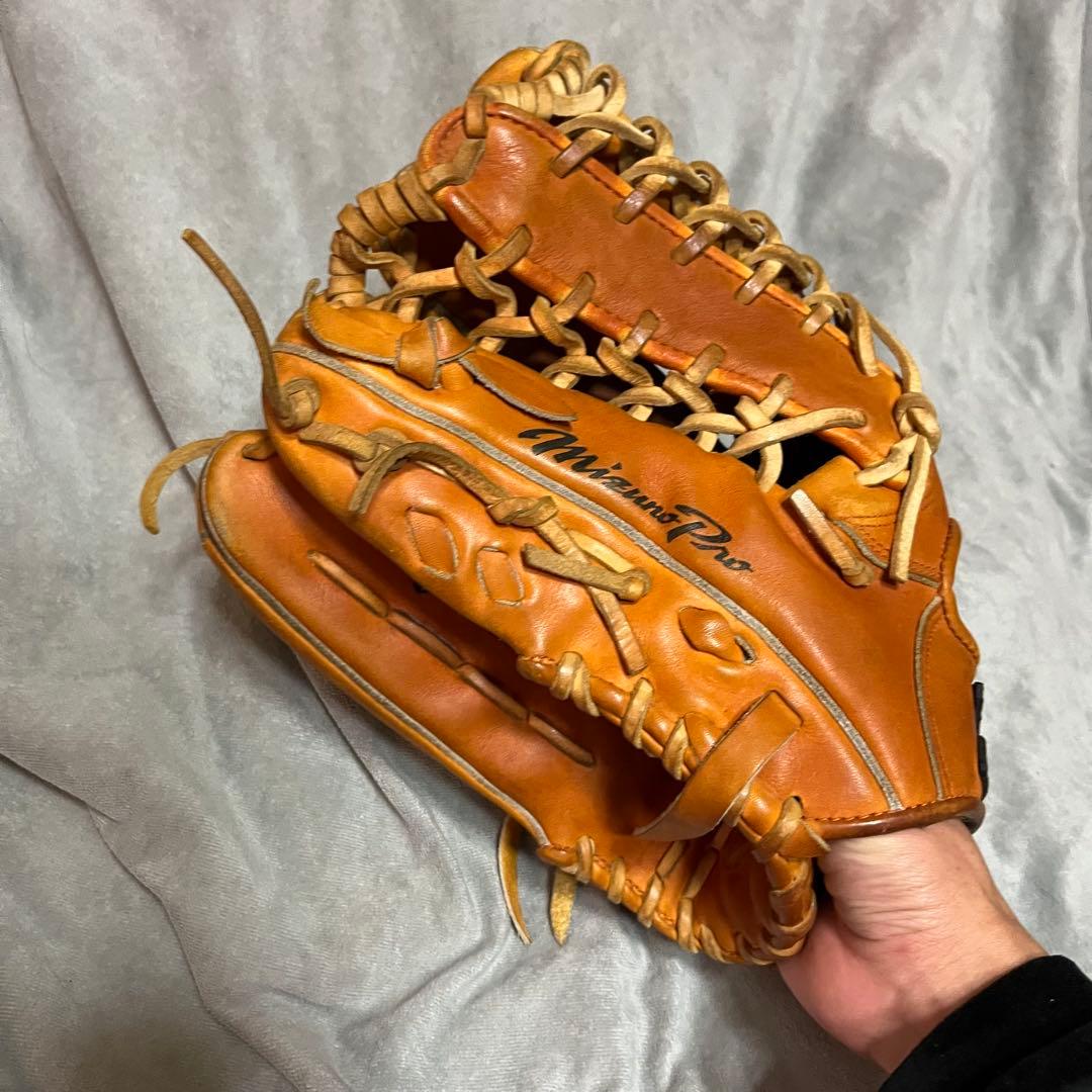 ミズノプロ　一般軟式外野手用グローブ コユニ　左投げ　左利き　右手用