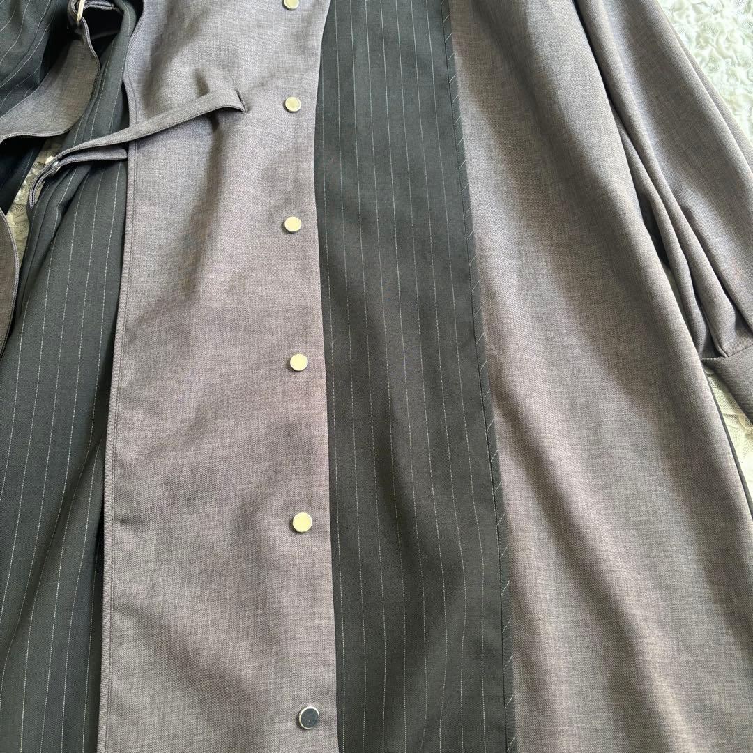 ユナイテッドトウキョウ サークルカットパイピングワンピース ブラック