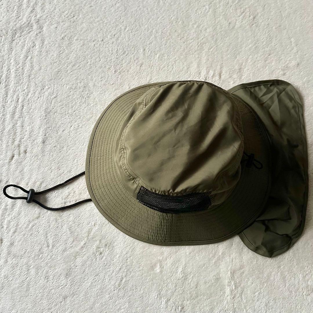 美品 ビームスゴルフ 日除けカバー付き バケットハット ユニセックス コード付