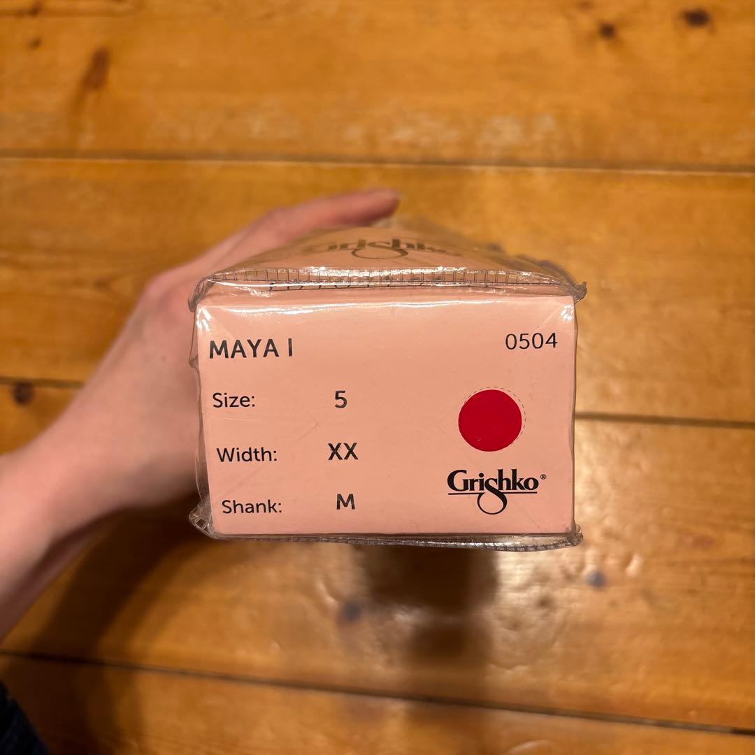 Grishko トゥシューズ ゴールド 5 XX M マヤ　ワン　グリシコ　1